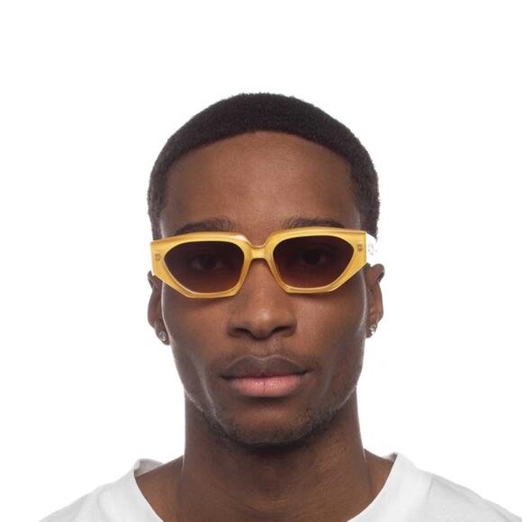 Le Specs Unisex Major Exclusive Yellow Limoncello Sunglasses main image 9